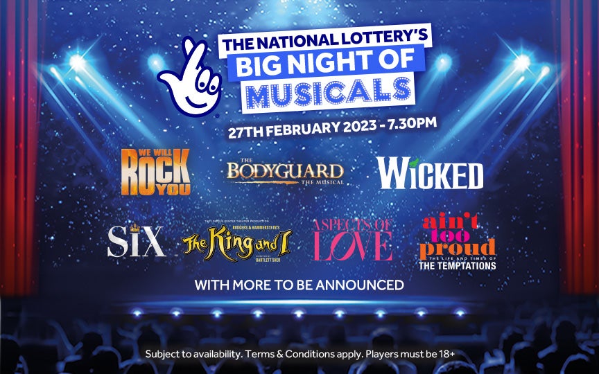 More Info for The National Lottery’s Big Night of Musicals
