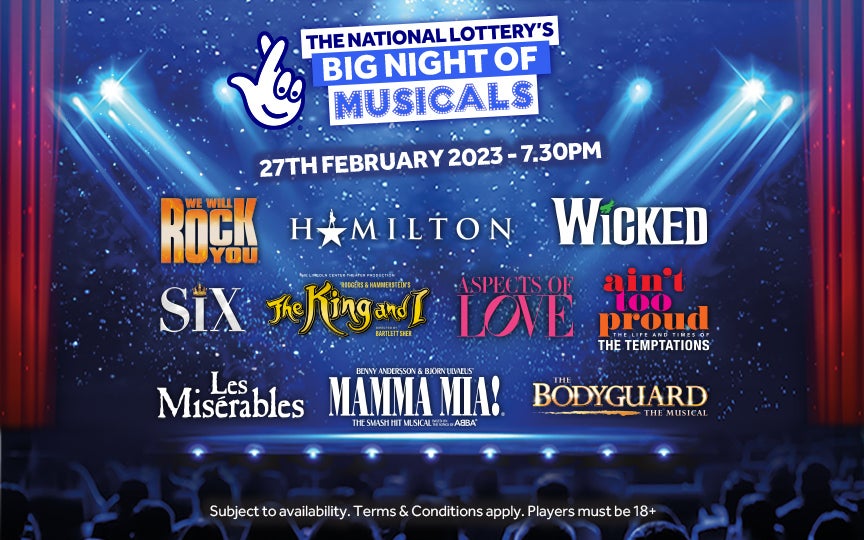 The National Lottery’s Big Night of Musicals