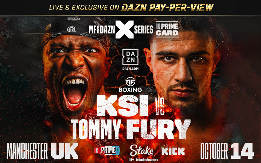 DAZN presents KSI vs Tommy Fury 