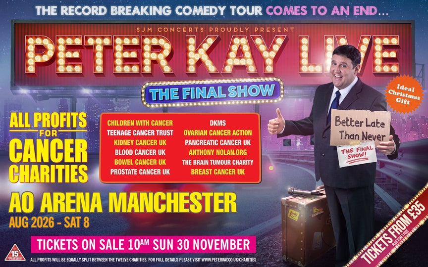 Peter Kay Live