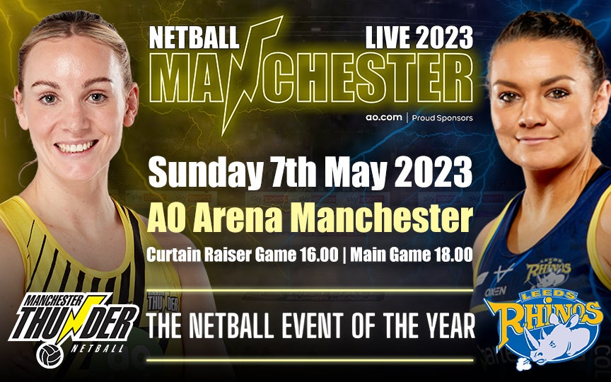 Netball Manchester Live 2023