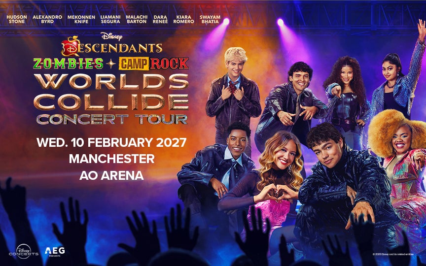 Disney Descendants, ZOMBIES & Camp Rock: Worlds Collide Concert Tour