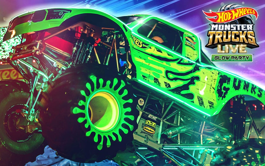 Hot Wheels Monster Trucks Live - Glow Party